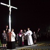 Krzyż i plac pod budowę kościoła poświęcił bp Andrzej F. Dziuba