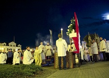  Procesji przewodniczył ks. Witold Gajda