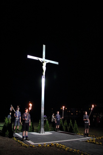 Poświęcenie placu pod budowę kościoła