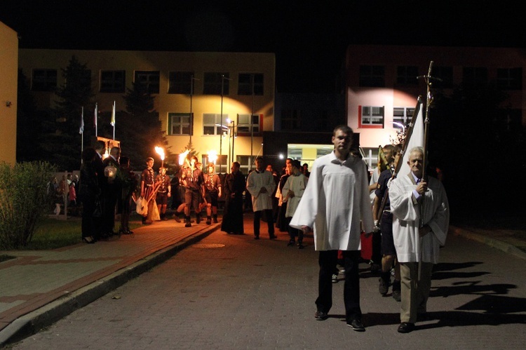 Poświęcenie placu pod budowę kościoła