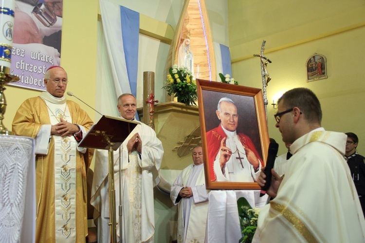 Poświęcenie placu pod budowę kościoła