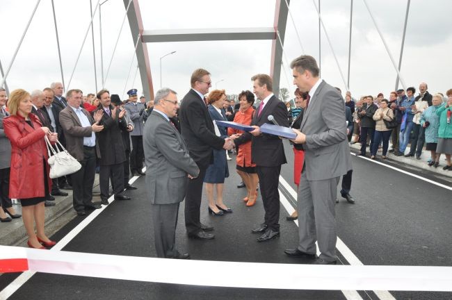 Otwarcie mostu Cisek-Bierawa