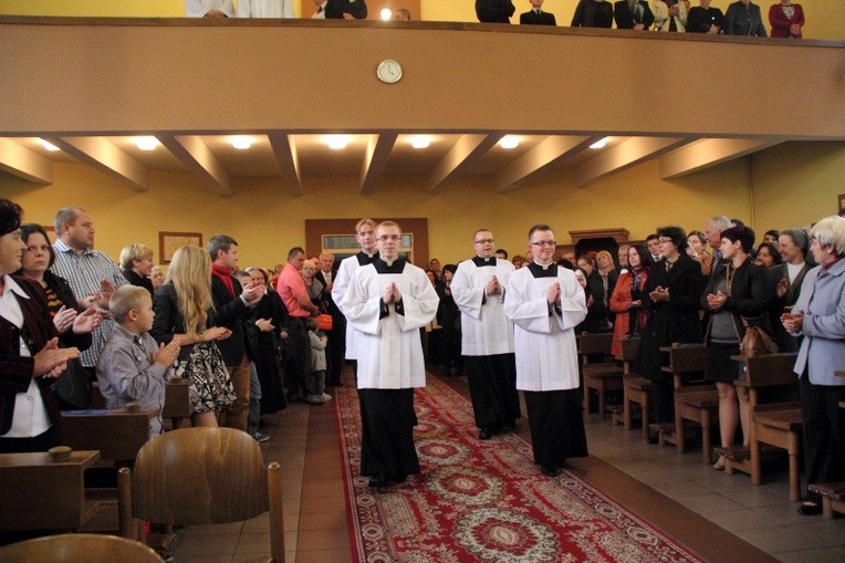 Obłóczyny kleryków w WSD w Łowiczu