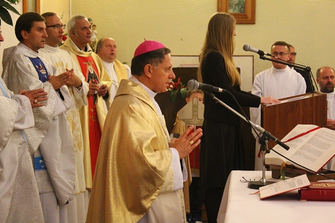 Abp Mieczysław Mokrzycki w Wałbrzychu