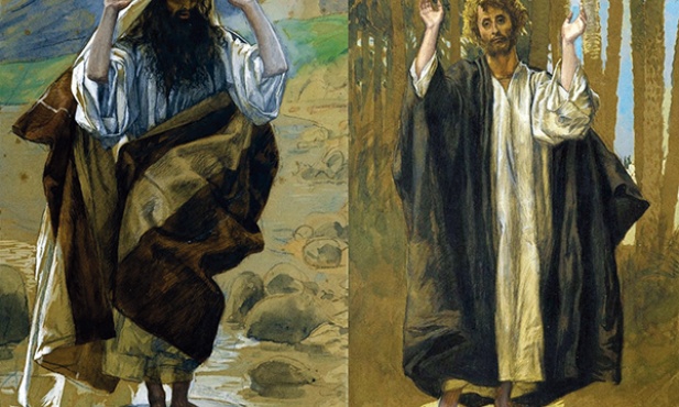 James (Jacques) Tissot  „Św. Juda Tadeusz” i „Św. Szymon”,  gwasze na papierze, 1886–1894 Brooklyn Museum, Nowy Jork