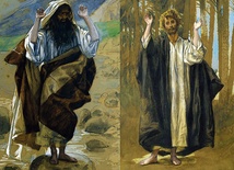 James (Jacques) Tissot  „Św. Juda Tadeusz” i „Św. Szymon”,  gwasze na papierze, 1886–1894 Brooklyn Museum, Nowy Jork