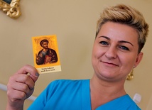 – Św. Łukaszu, módl się za nami – mówi Magdalena Michalewska