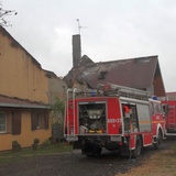 Pogorzelisko w "Barce"