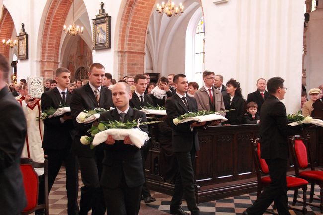 Msza św.  i obłóczyny w Gdańskim Seminarium Duchownym