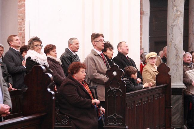 Msza św.  i obłóczyny w Gdańskim Seminarium Duchownym