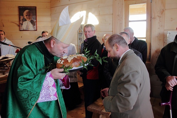 Poświęcenie kaplicy w Gniewowie