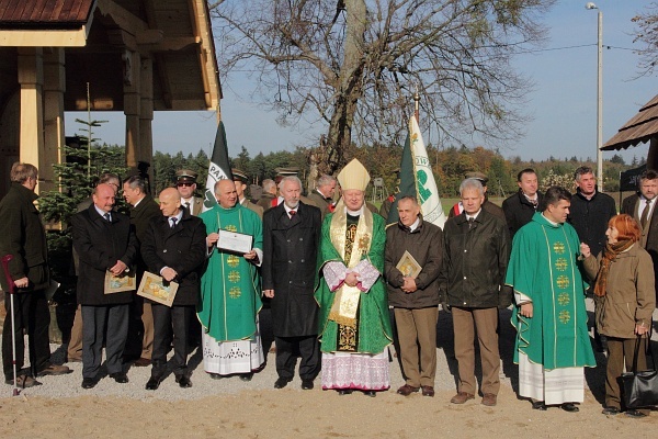 Poświęcenie kaplicy w Gniewowie