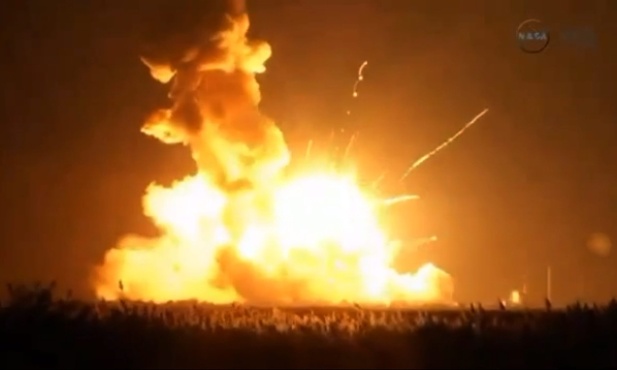 USA: Eksplodowała rakieta kosmiczna