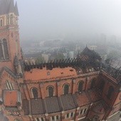 Milionowe straty po pożarze katedry