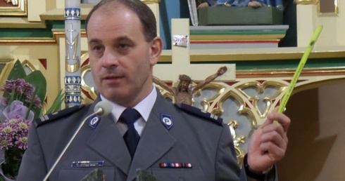 Policja w kaniowskim kościele