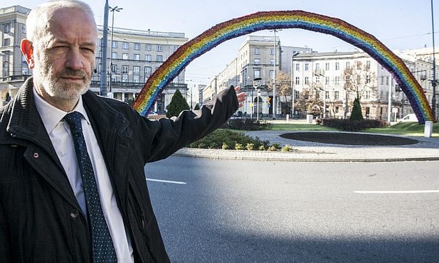 Dzierżawski: Usunę tęczę!