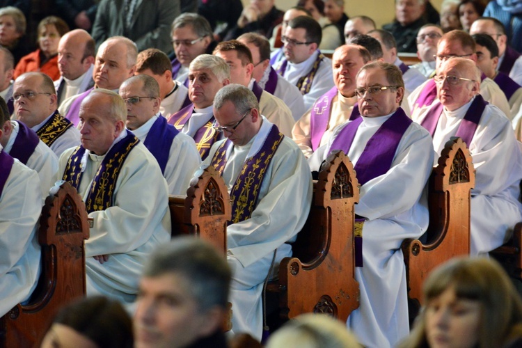 Pogrzeb ks. Łukasza - kościół