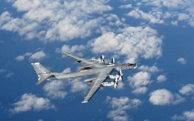 Tu-95 przechwycony