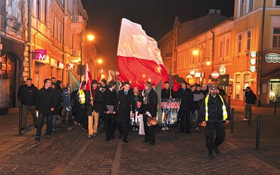  W marszu wzięło udział wielu młodych ludzi