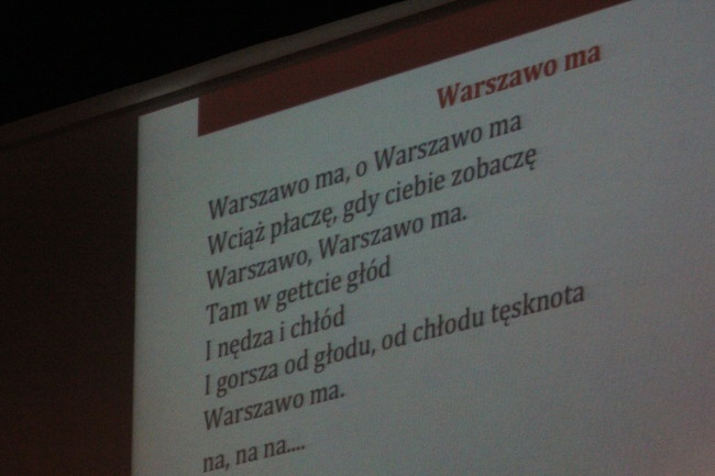 "Warszawo ma" w JCK
