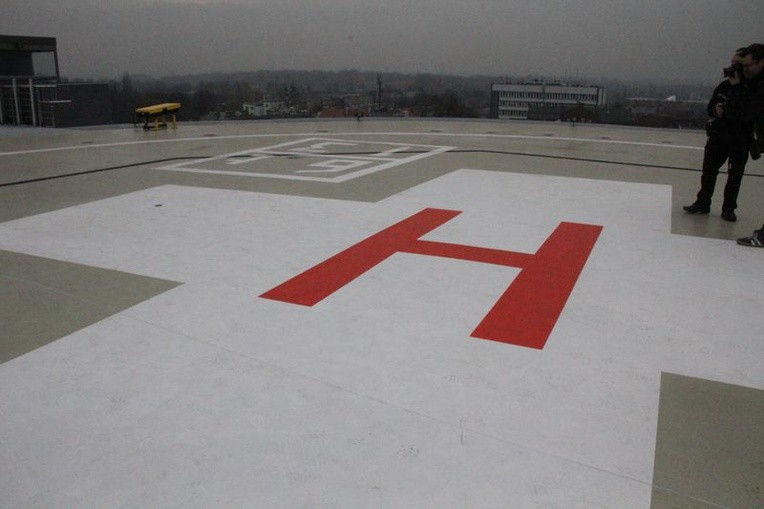 Otwarcie lądowiska w Siemianowicach Śl.