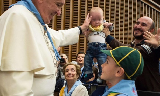 Papież spotkał się ze skautami