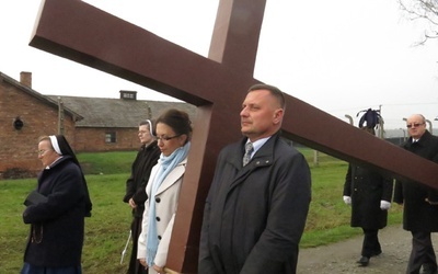 Droga Krzyżowa w KL Birkenau