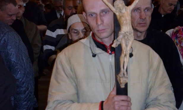 Bezdomni z Katowic i Rudy Śl. na Jasnej Górze