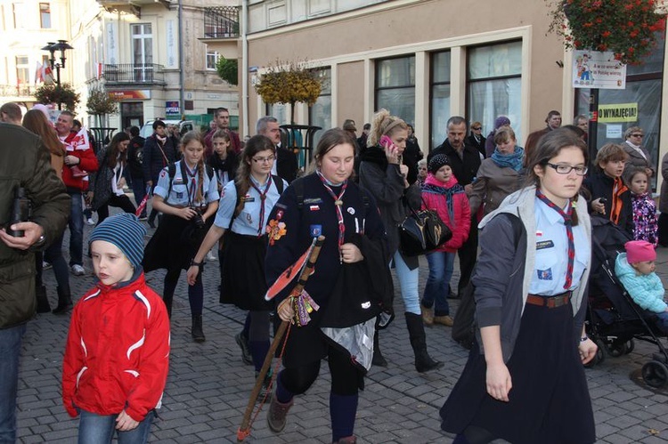 Święto Niepodległości z harcerzami