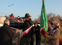Odsłonięcie Pomnika Żołnierzy AK w Rumi.