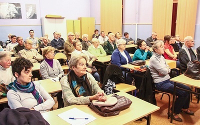 Wykładu słuchali członkowie i sympatycy Gliwickiego Klubu „Tygodnika Powszechnego”