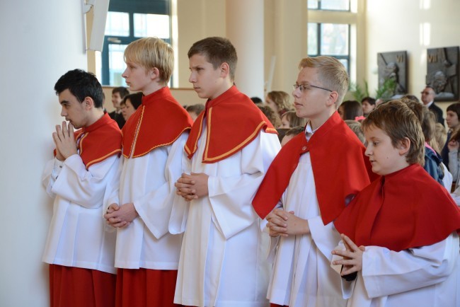 Poświęcenie gmachu szkół katolickich w Opolu