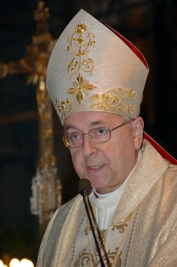 Homilię wygłosił abp Stanisław Gądecki, wiceprzewodniczący Episkopatu Polski