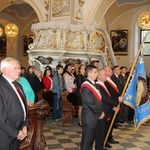 Poświęcenie sztandaru "Solidarności" w Skoczowie