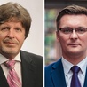 O prezydencki fotel w Katowicach w drugiej turze zawalczą Marcin Krupa (z prawej) oraz Andrzej Sośnierz