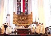 Eucharystia w bazylice Mariackiej w Gdańsku