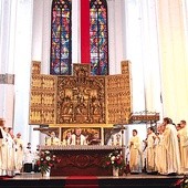  Eucharystia w bazylice Mariackiej w Gdańsku