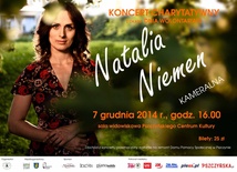 Natalia Niemen, koncert charytatywny, Pszczyna, 7 grudnia