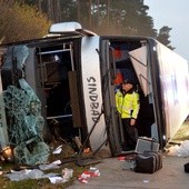 Wypadek polskiego autobusu