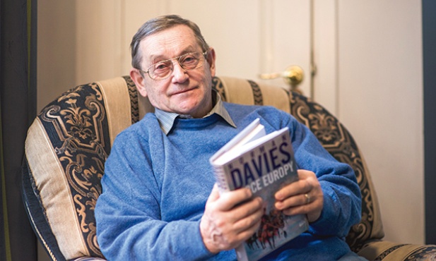 Prof. Norman Davies, brytyjski historyk, Walijczyk z pochodzenia, popularyzator historii Polski na Zachodzie, od kilku miesięcy również polski obywatel