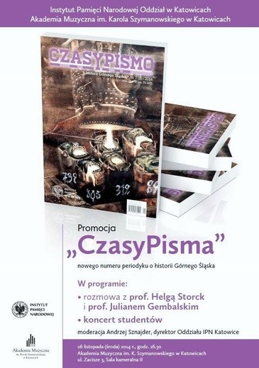 Promocja "CzasyPisma", Katowice, 26 listopada