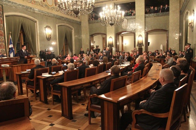 Inauguracyjna sesja Rady Miasta Krakowa - 2014