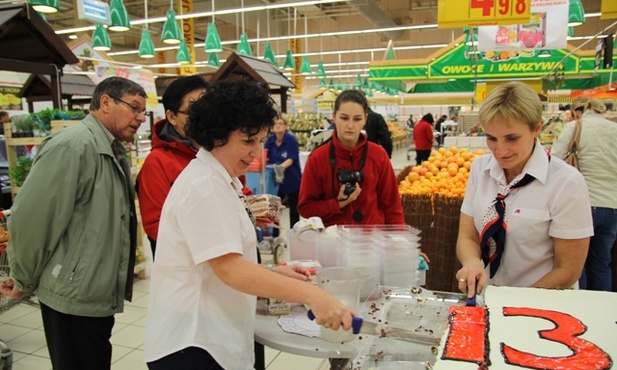 Słodki upominek zainteresował kupujących