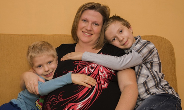 Narodziny trzeciego dziecka Anny Kłosińskiej zbiegają się z narodzinami Jezusa