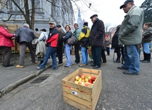 Jabłka od Caritas