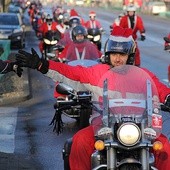 Mikołaje na motocyklach opanowali Trójmiasto