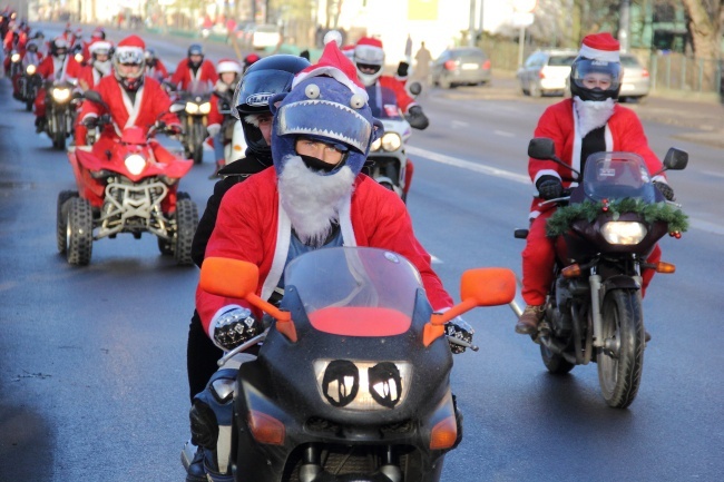 Akcja "Mikołaje na Motocyklach"