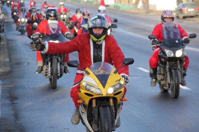 Akcja "Mikołaje na Motocyklach"