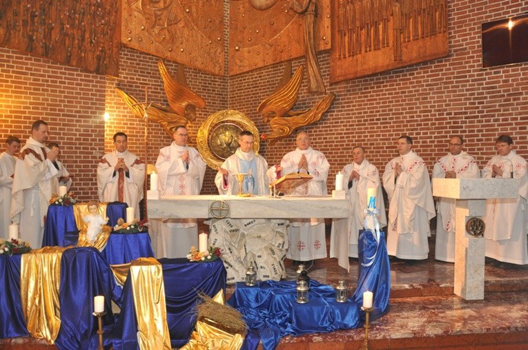 Eucharystia w kościele św. Maksymiliana w Tarnowie