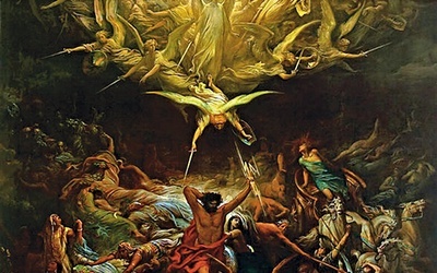  „Triumf chrześcijaństwa  nad pogaństwem”  na płótnie z XIX wieku